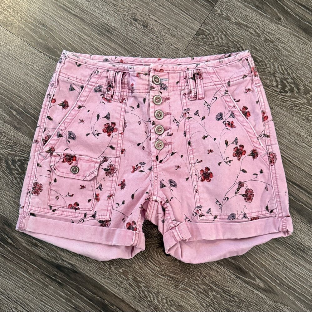 Anthropologie The Wanderer Floral Shorts